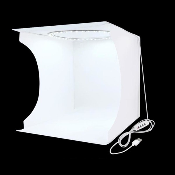 Telt for fotografering / Lystelt med LED-lys (1200LM) f3b2 | 620 | Fyndiq