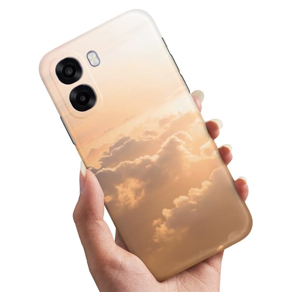 Cover / Mobilcover til Oppo A6x 5G - Clouds