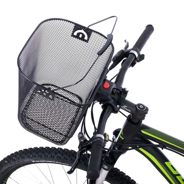 Cykelkorg fram, klickkorg i metall