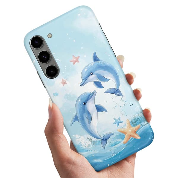 Deksel / Mobildeksel til Samsung Galaxy S23 - Dolphins