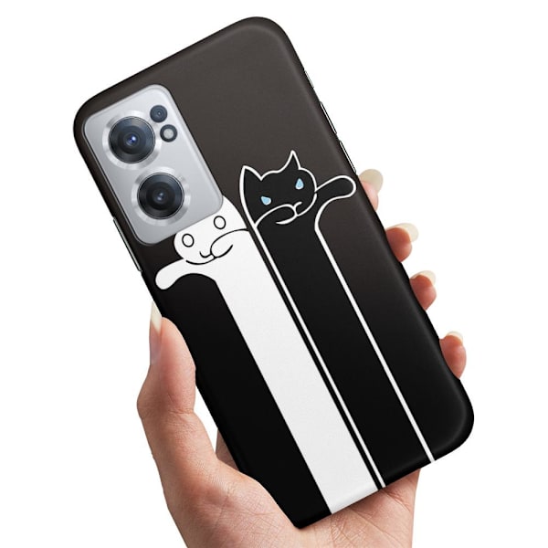 OnePlus Nord CE 2 5G - Skal/Mobilskal Avlånga Katter