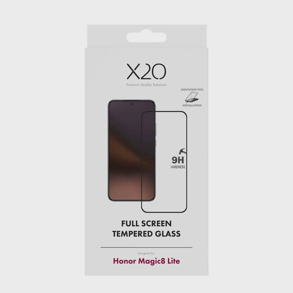 X2O Full Screen Skärmskyddsglas Honor Magic8 Lite