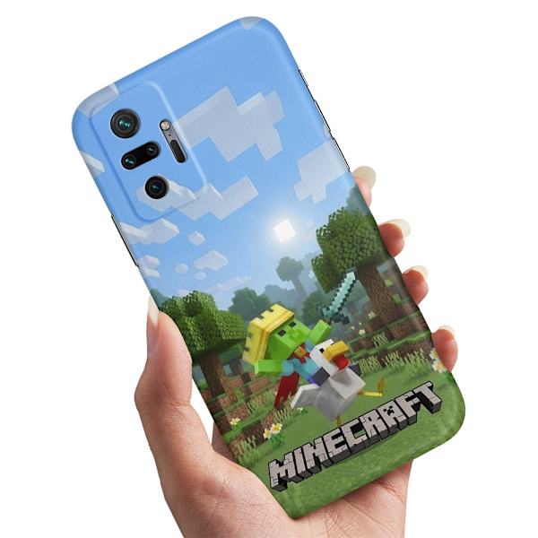 Deksel / Mobildeksel til Xiaomi Redmi Note 10 Pro - Minecraft