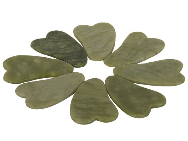 Gua Sha Sten / Jade Massage / Ansiktsmassage - Massera ansiktet