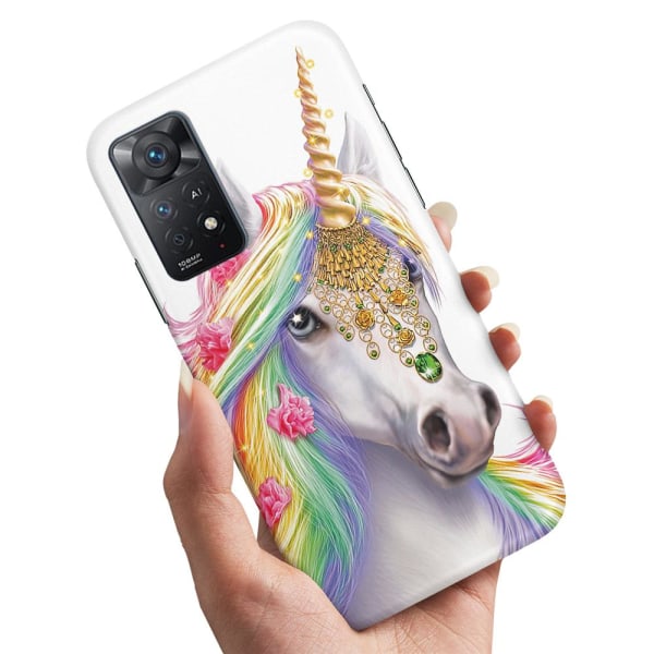 Xiaomi Redmi Note 11 - Cover/Mobilcover Unicorn/Enhjørning