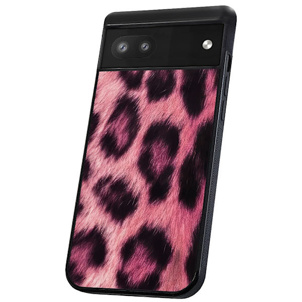 Google Pixel 6 - Deksel/Mobildeksel Pink Leopard