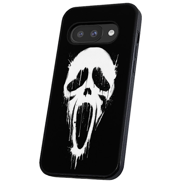 Google Pixel 9A - Deksel/Mobildeksel Scream Ghostface