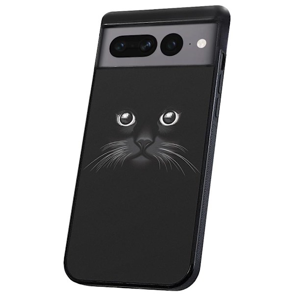 Google Pixel 7 Pro - Cover/Mobilcover Sort Kat