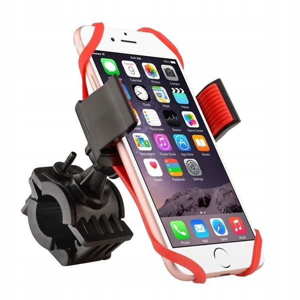 Mobilholder til Cykel - Universal – Justerbar Black
