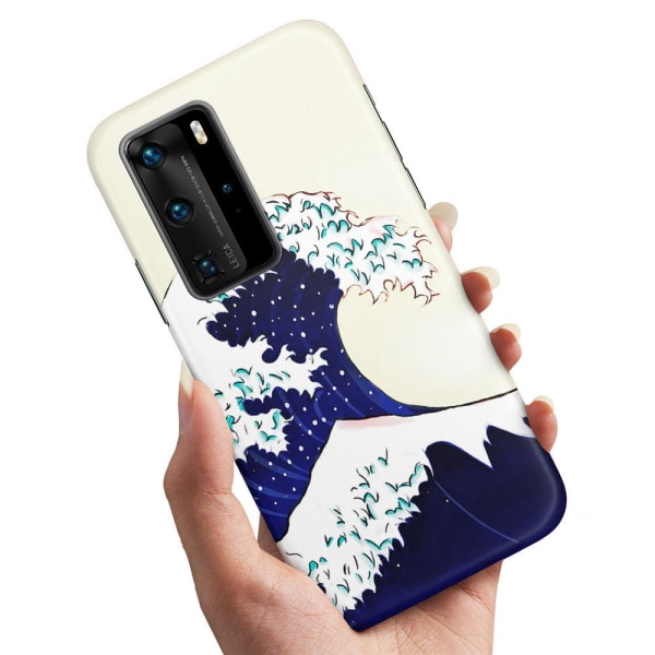 Huawei P40 Pro - Cover/Mobilcover Flodbølge