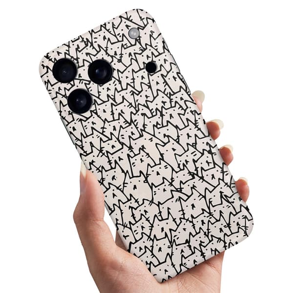Deksel / Mobildeksel til iPhone 17 Pro - Kattgruppe