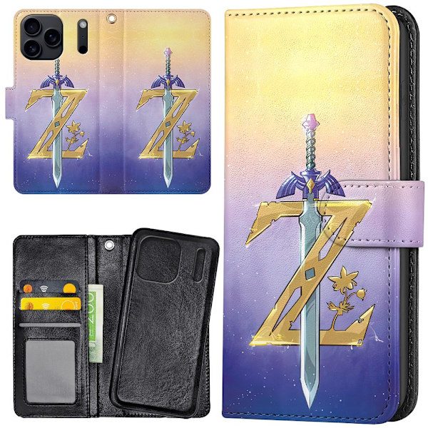 iPhone 17 Pro - Plånboksfodral/Skal Zelda