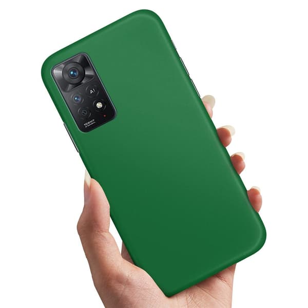 Cover / Mobilcover til Xiaomi Redmi Note 11 - Grøn