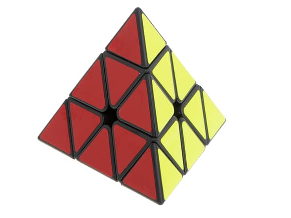 Pyramidpussel (Pyraminx) - Vridbar pusselkub