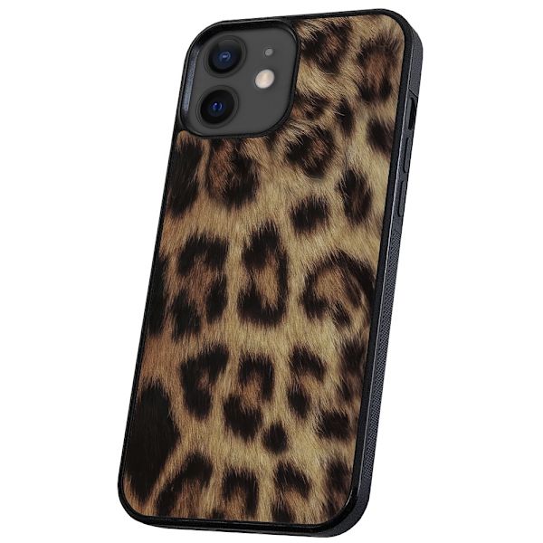 iPhone 12 Mini - Skal/Mobilskal Leopard