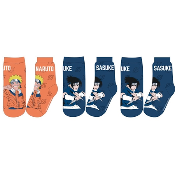 Naruto Barnstrumpor / Strumpor för Barn - 3-Pack 23/26