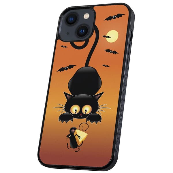 iPhone 14 - Deksel/Mobildeksel Katt og Mus