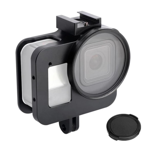 Kamerahus med UV-objektiv - GoPro Hero 8 - Beskyttelseshus Black