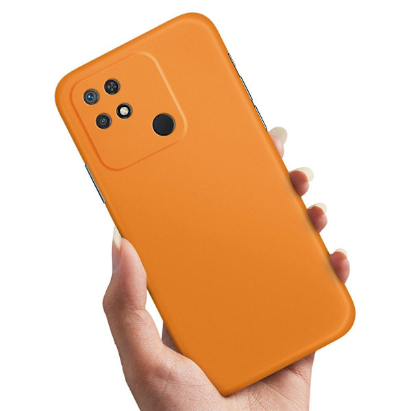 Xiaomi Redmi 10C - Kuoret/Suojakuori Oranssi