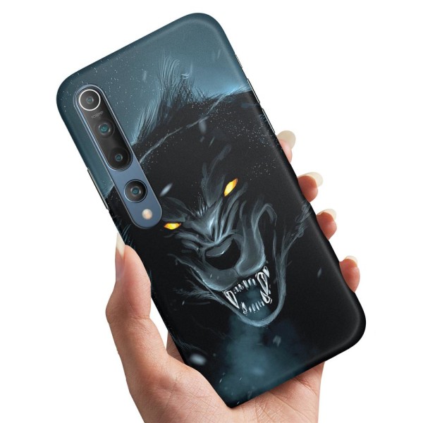 Xiaomi Mi 10 Pro - Skal / Mobilskal Black Wolf