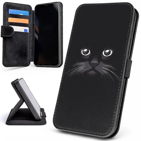 Mobilcover / Etui Cover til OnePlus Nord CE4 Lite 5G - Sort Kat