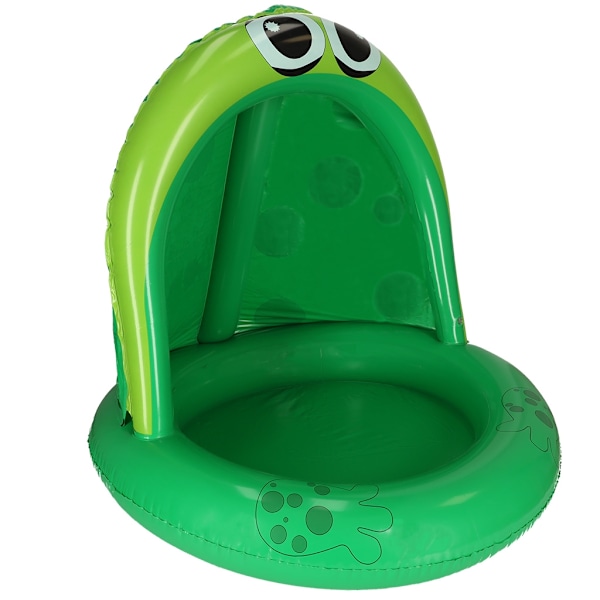 Uppblåsbar pontonpool med takgroda 95cm