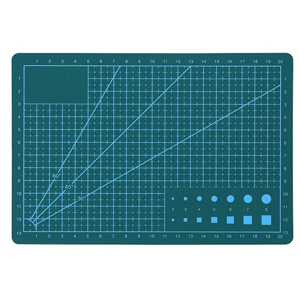 A5 Leikkuualusta – Itsekorjautuva (22x15 cm) Green