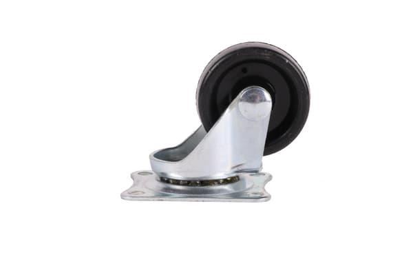 Svivelhjul set 50 mm svart 4 st