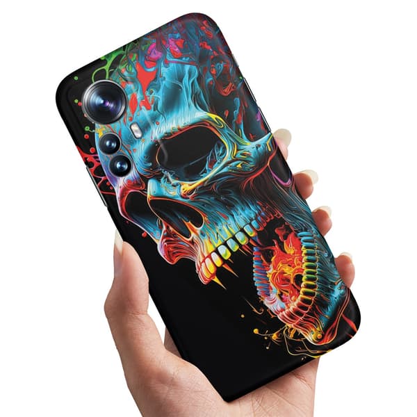 Deksel / Mobildeksel til Xiaomi 12T / 12T Pro - Skull