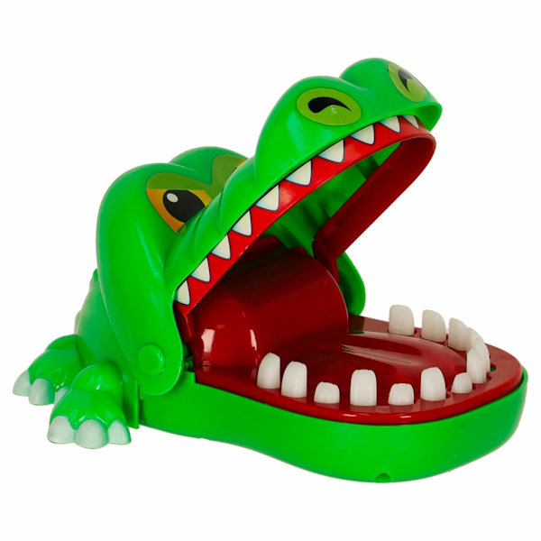 Arkadspelet Krokodilen hos tandläkaren