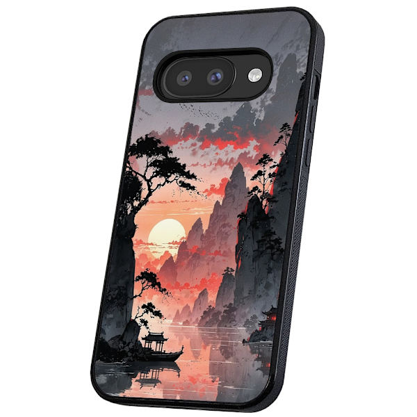 Google Pixel 9A - Kuoret/Suojakuori Sunset