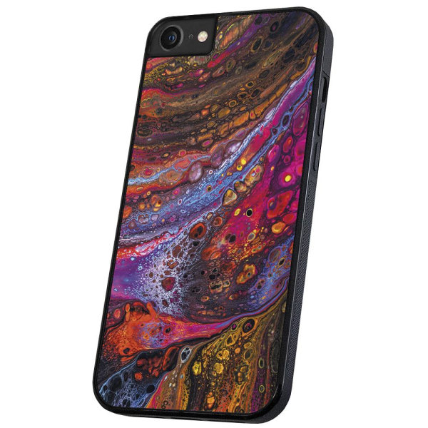 iPhone 6/7/8/SE - Cover/Mobilcover Psykedelisk Multicolor