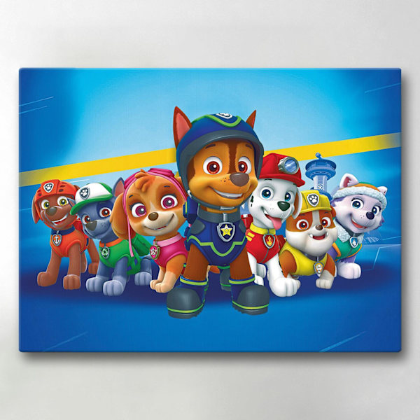 Canvas-taulut / Taulut - Paw Patrol - 40x30 cm - Canvastaulut Multicolor