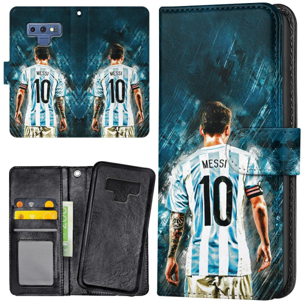 Samsung Galaxy Note 9 - Lommebok Deksel Messi