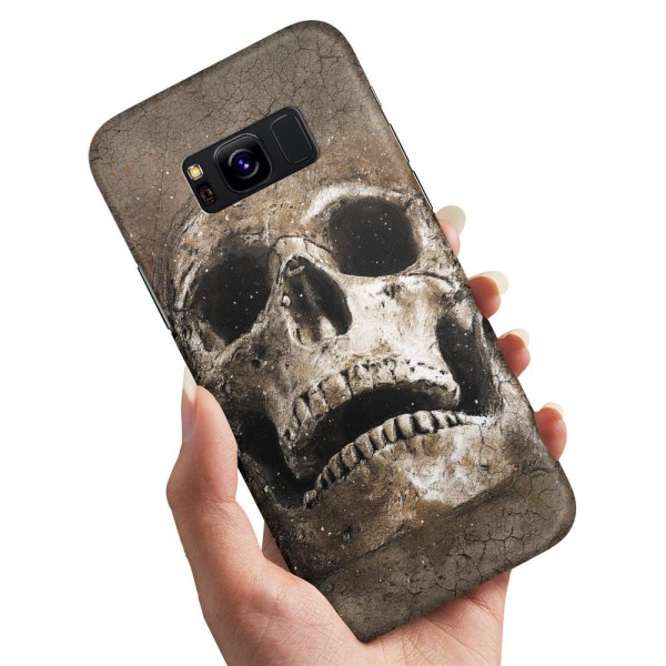 Samsung Galaxy S8 Plus - Cover/Mobilcover Cracked Skull
