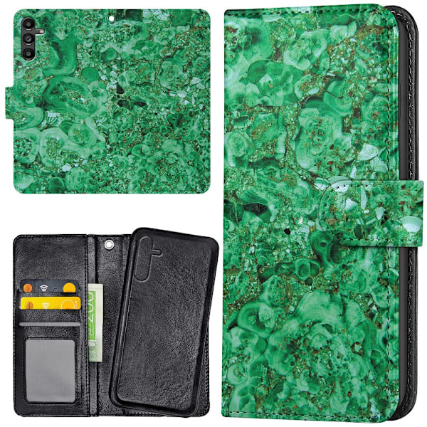 Samsung Galaxy S25 Plus - Plånboksfodral/Skal Marmor