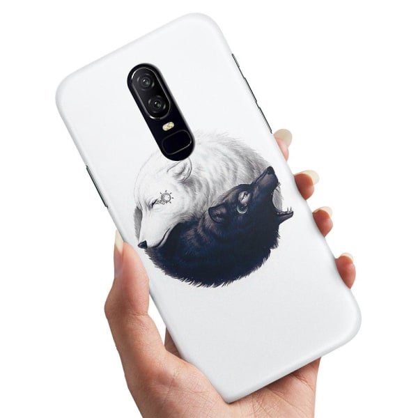 OnePlus 6 - Cover/Mobilcover Yin & Yang Ulve
