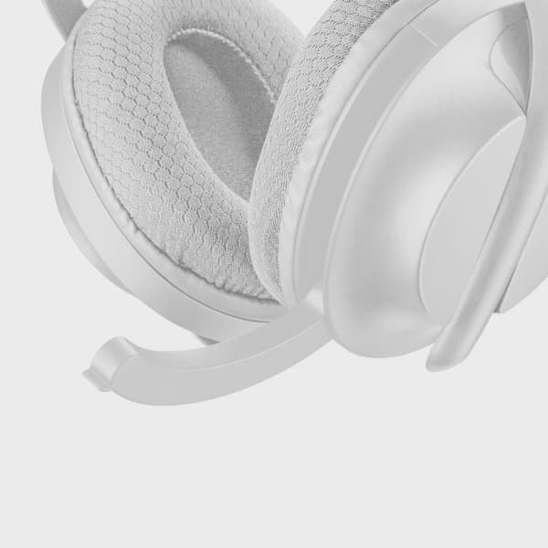White Shark FALCON Trådlöst On-Ear Gaming Headset Vit/Grå