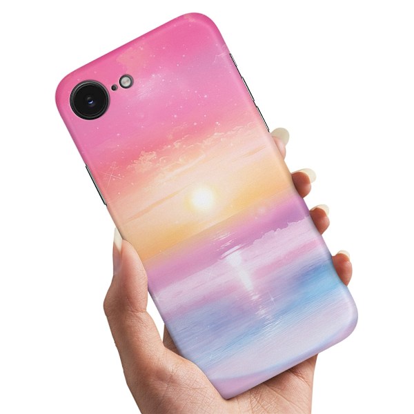 Deksel / Mobildeksel til iPhone 16e / 17e - Sunset