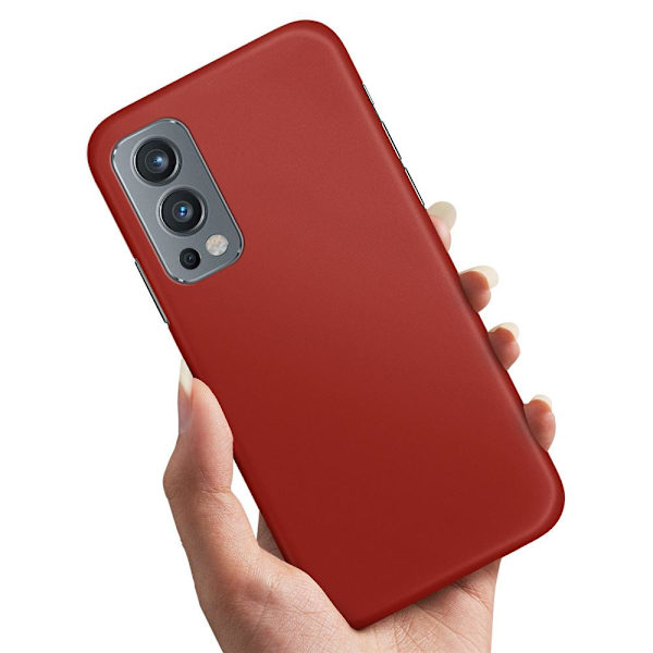 OnePlus Nord 2 5G - Skal/Mobilskal Mörkröd
