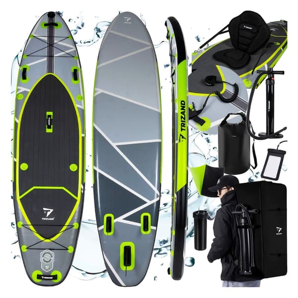 SUP-bräda med Accessoarer / Uppblåsbar Paddelbräda - 335 cm