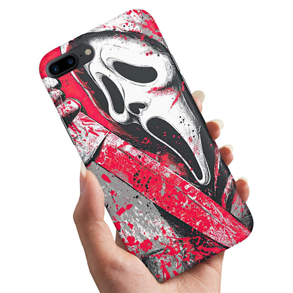 Skal / Mobilskal till iPhone 7 / 8 Plus - Scream Ghostface