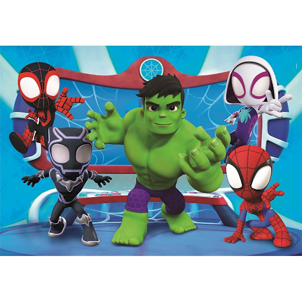 Spider-Man Spidey Pussel för Barn - 60-bitar
