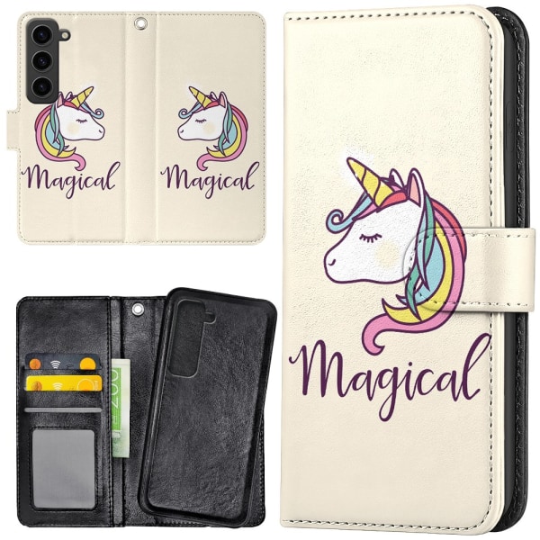 Samsung Galaxy S23 Plus - Mobilcover/Etui Cover Magisk Pony