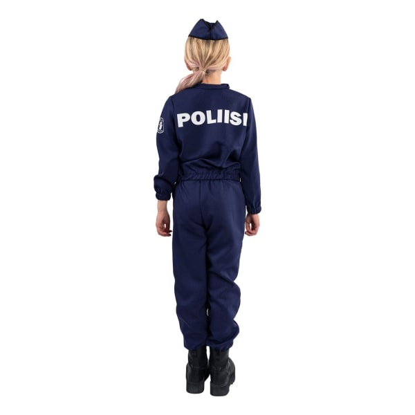 Finsk Politi Barn Kostyme MultiColor M