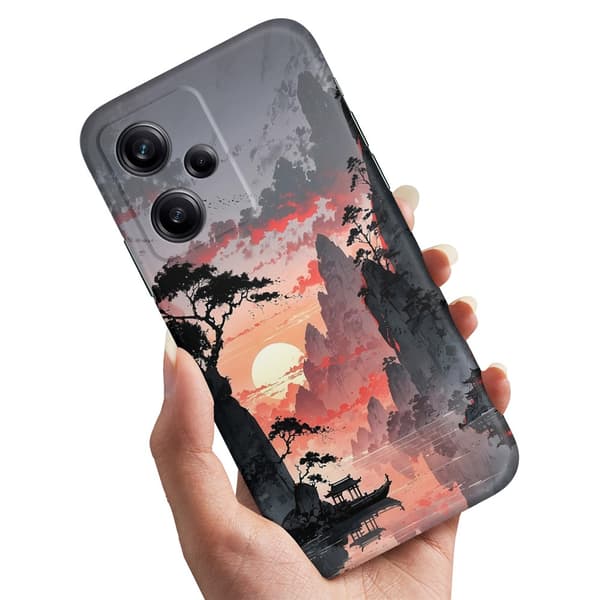 Cover / Mobilcover til Xiaomi Redmi Note 12 5G - Sunset