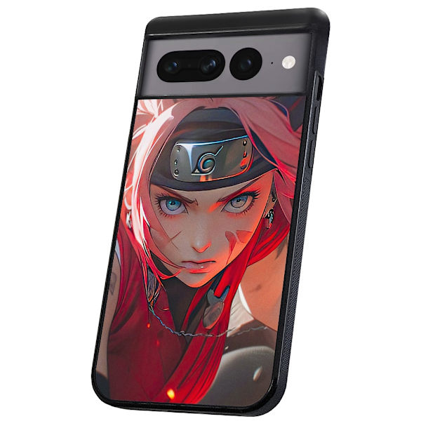Google Pixel 7A - Deksel/Mobildeksel Sakura Naruto