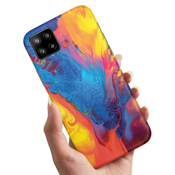 Samsung Galaxy A22 5G - Deksel/Mobildeksel Marmor Multicolor