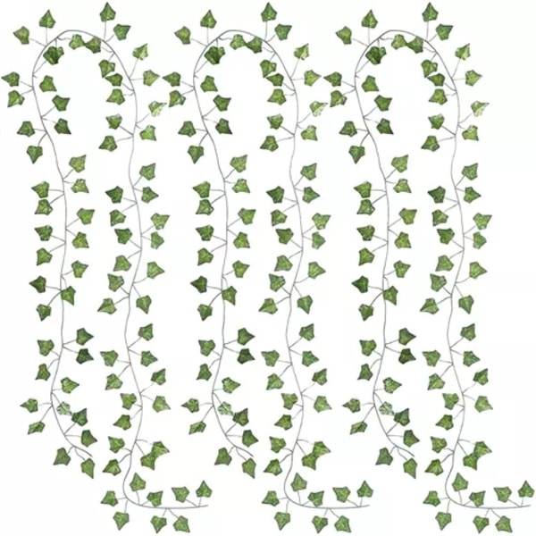 6 meter Murgröna Girlang / Lövgirlang - 2m lång Grön