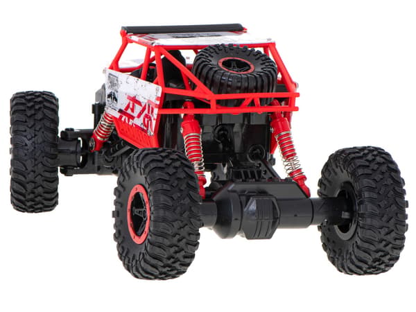 Radiostyrd Off-Road Bil / 1:18 Crawler - RC Röd